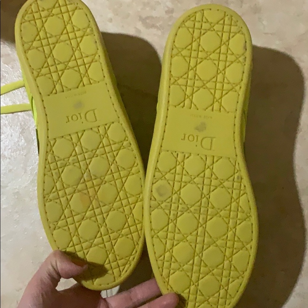 Green Dior designer women shoes sneakers - Picture 3 of 6